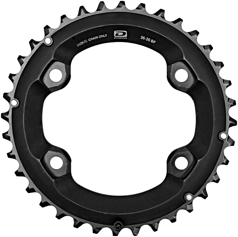 Shimano Deore FC-M6000-2 kettingblad 10-speed BF zwart