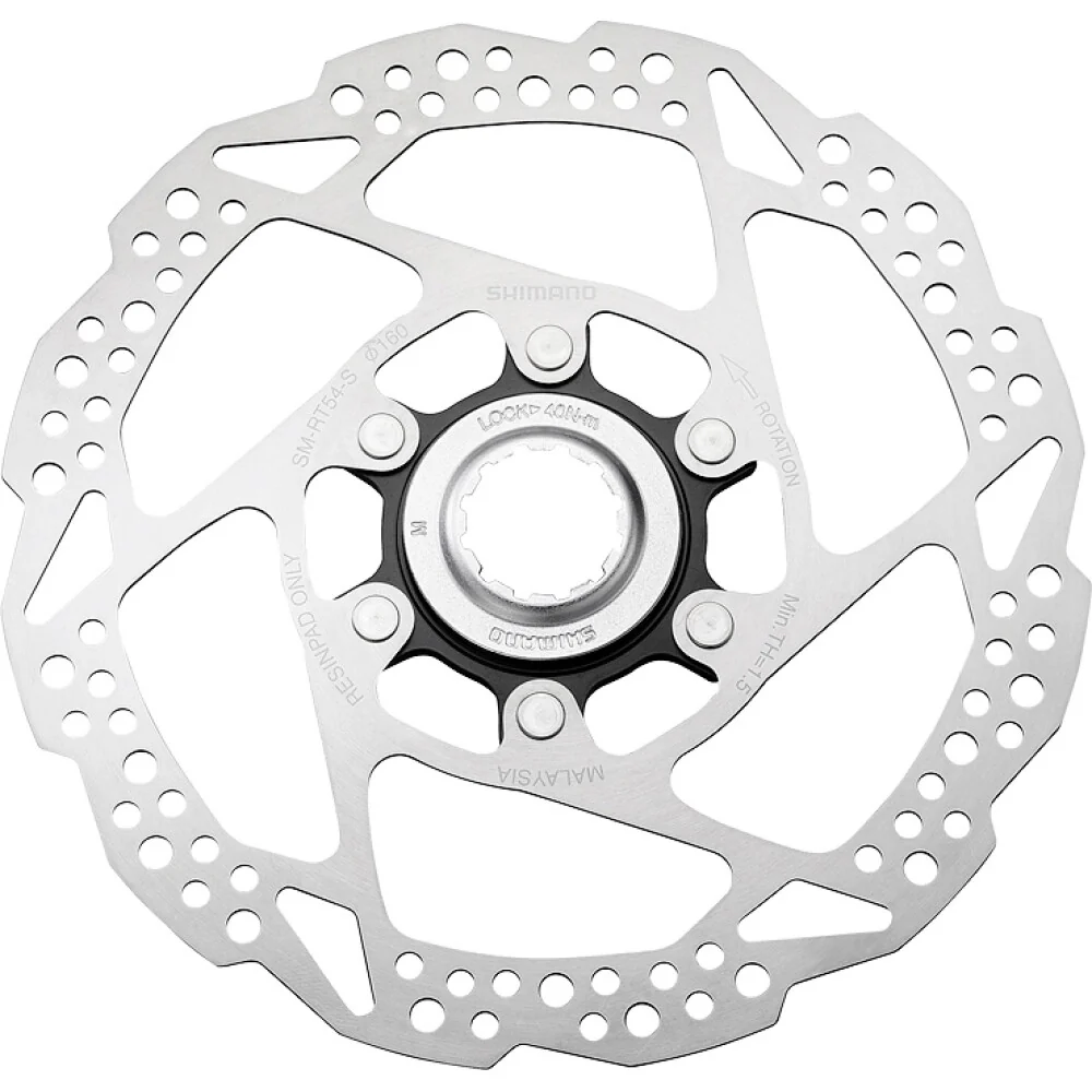 Shimano DEORE SM-RT54 remschijf 160mm binnenvertanding