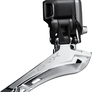 Shimano GRX Di2 FD-RX815 Voorderailleur 2x11 Lötmontage zwart/zilver