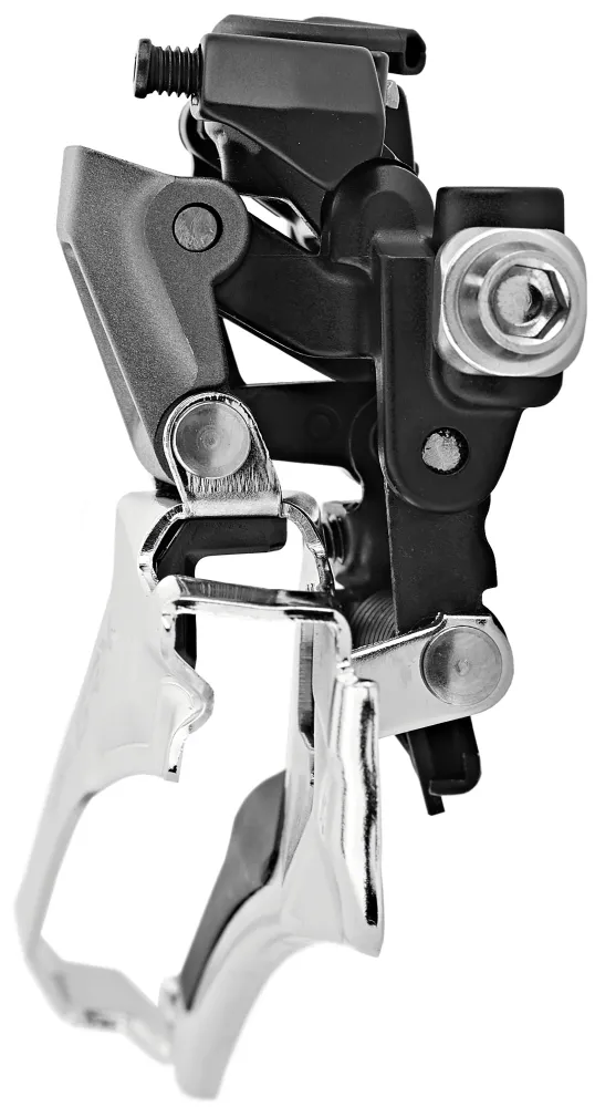 Shimano GRX FD-RX810 Voorderailleur 2x11 Aanlas zwart/zilver