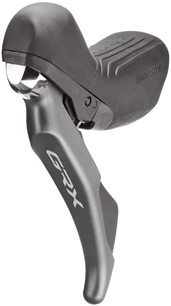 Shimano GRX ST-RX810 schakelhendel/remhendel 2-speed schijfrem links grijs/zwart
