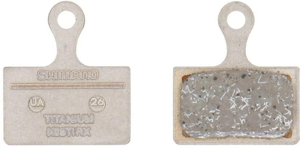 Shimano K05TI-RX Resin remblokken voor schijfremmen voor XTR/Dura Ace/Ultegra/105/Tiagra/GRX/Metrea