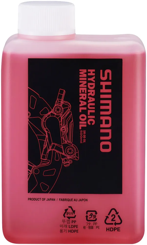 Shimano mineraalolie voor schijfremmen 500ml