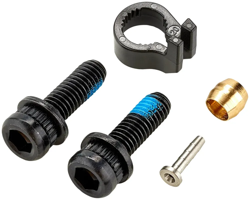 Shimano MT401/MT420 schijfrem vooraan zwart