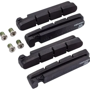 Shimano R55C3 Cartridge remblokken voor keramische velgen zwart