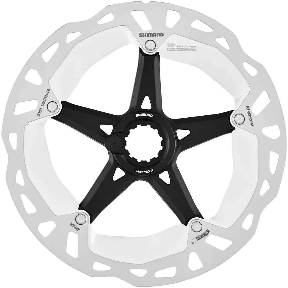 Shimano RT-MT800 remschijf CL met magnetische sluitring 180mm