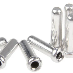 Shimano schakelkabeluiteinden 10 stuks zilver