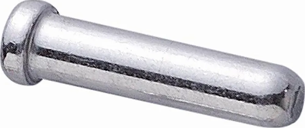 Shimano schakelkabeluiteinden 10 stuks zilver