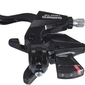 Shimano ST-M310 schakelhendel/remhendel 3-voudig links zwart