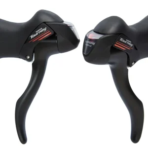 Shimano Tourney ST-A073 Schakel-/remhendelset Road 3x7-speed zwart