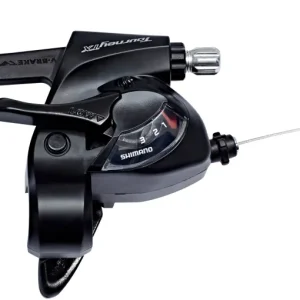 Shimano Tourney TX ST-TX800 schakelhendel/remhendel 3-speed links zwart