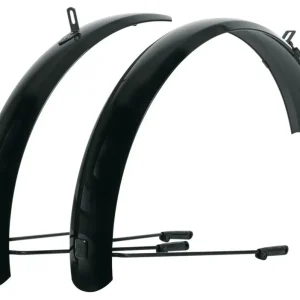 SKS Bluemels Basic spatborden set 20" 60mm zwart
