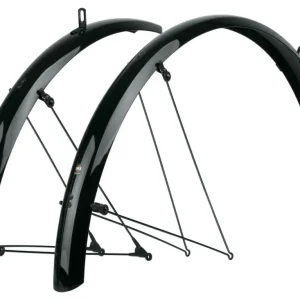 SKS Bluemels Basic spatbordset 28" 55mm zwart