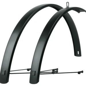 SKS Edge AL spatbordset 28" 56mm zwart