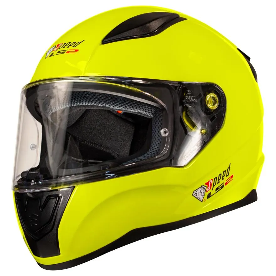 Helm Speed LS2 Geel FF353 S&M