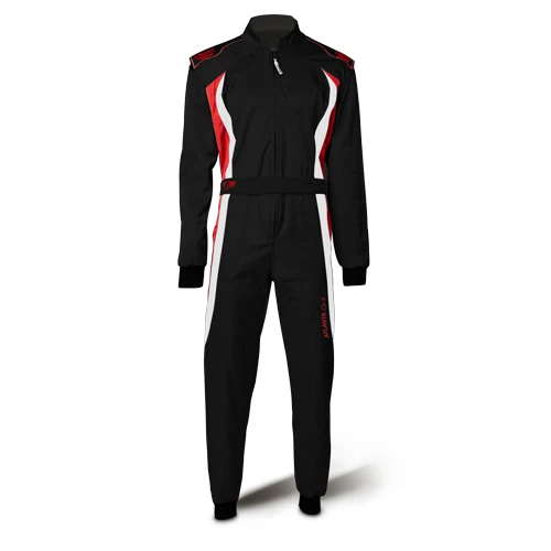 Speed overall Cordura ATLANTA CS-3 zwart/wit/rood S&M