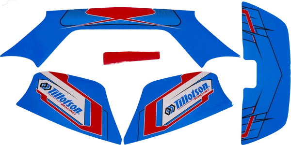 TILLOTSON STICKER KG 506 VOORSPOILER SM