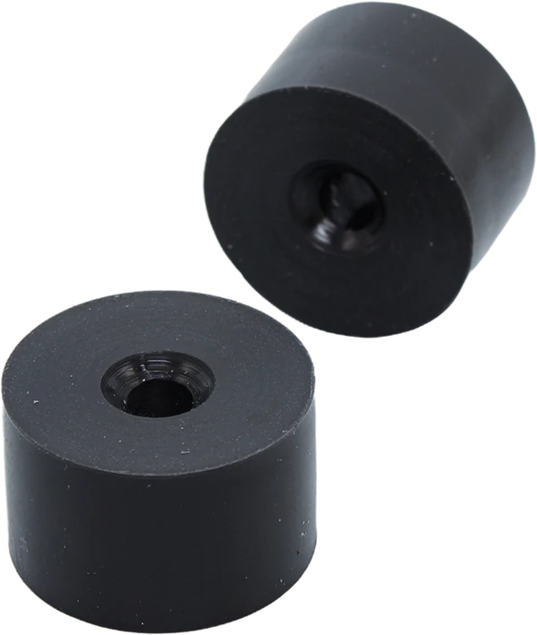 Vulbus 40mm plastic zwart SM