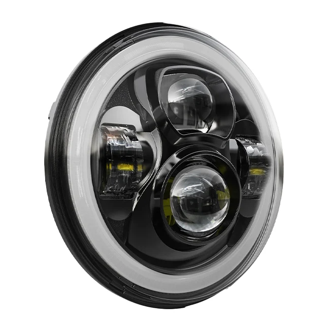 SMP Beam Dominator 7" Motorfiets LED Koplamp Inzetstuk
