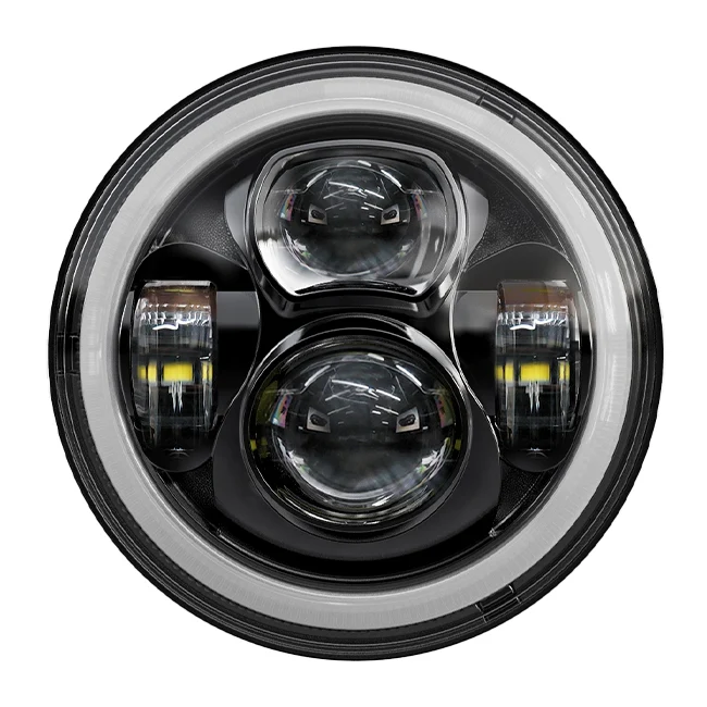 SMP Beam Dominator 7" Motorfiets LED Koplamp Inzetstuk