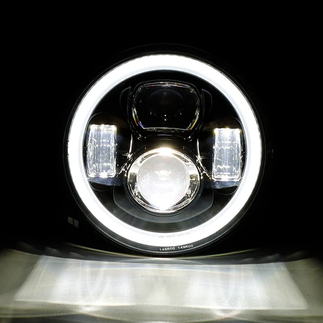 SMP Beam Dominator 7" Motorfiets LED Koplamp Inzetstuk