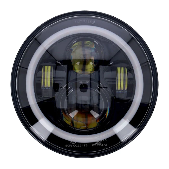 SMP Beam Halo 7" Motorfiets LED Koplamp Inzetstuk