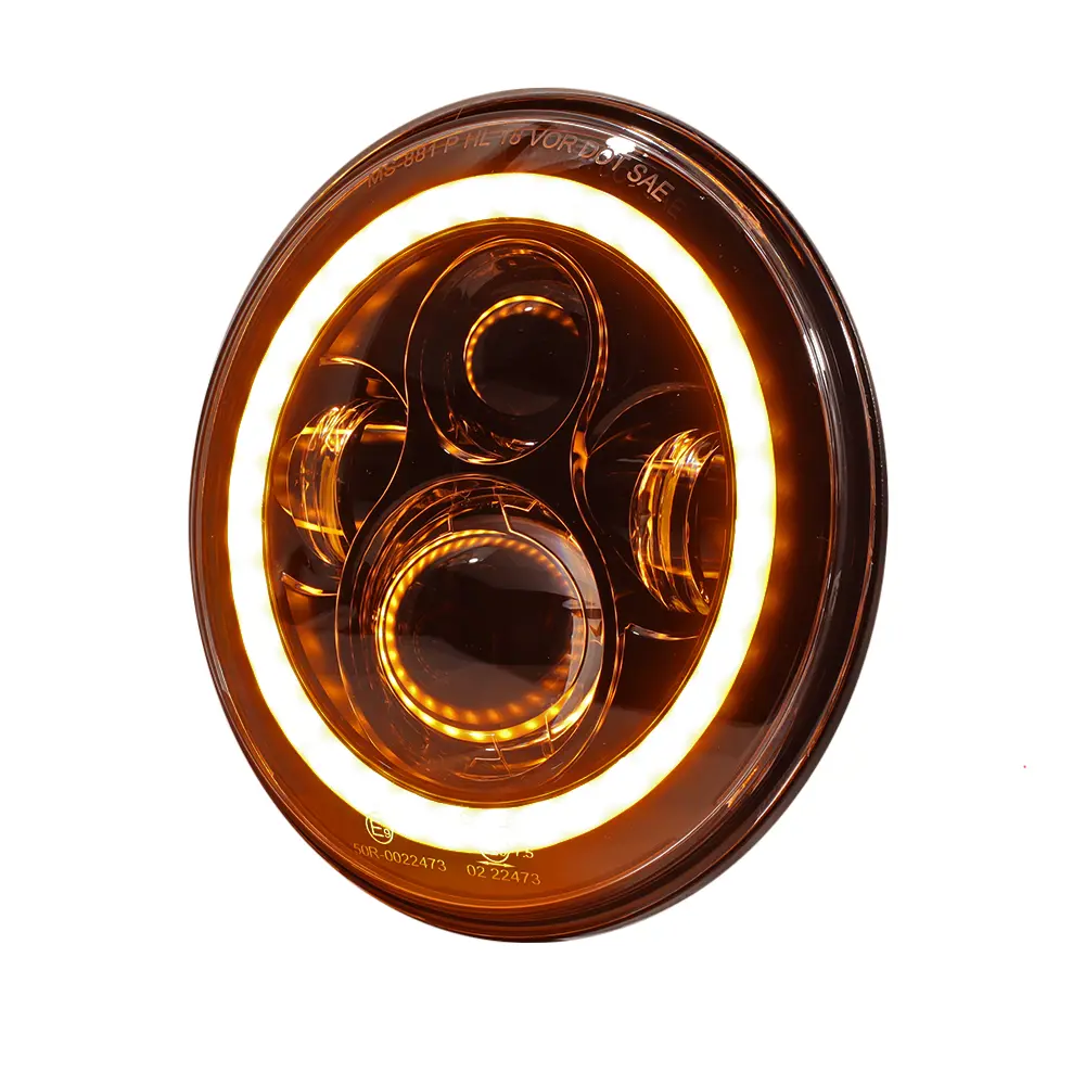 SMP Beam Halo 7" Motorfiets LED Koplamp Inzetstuk