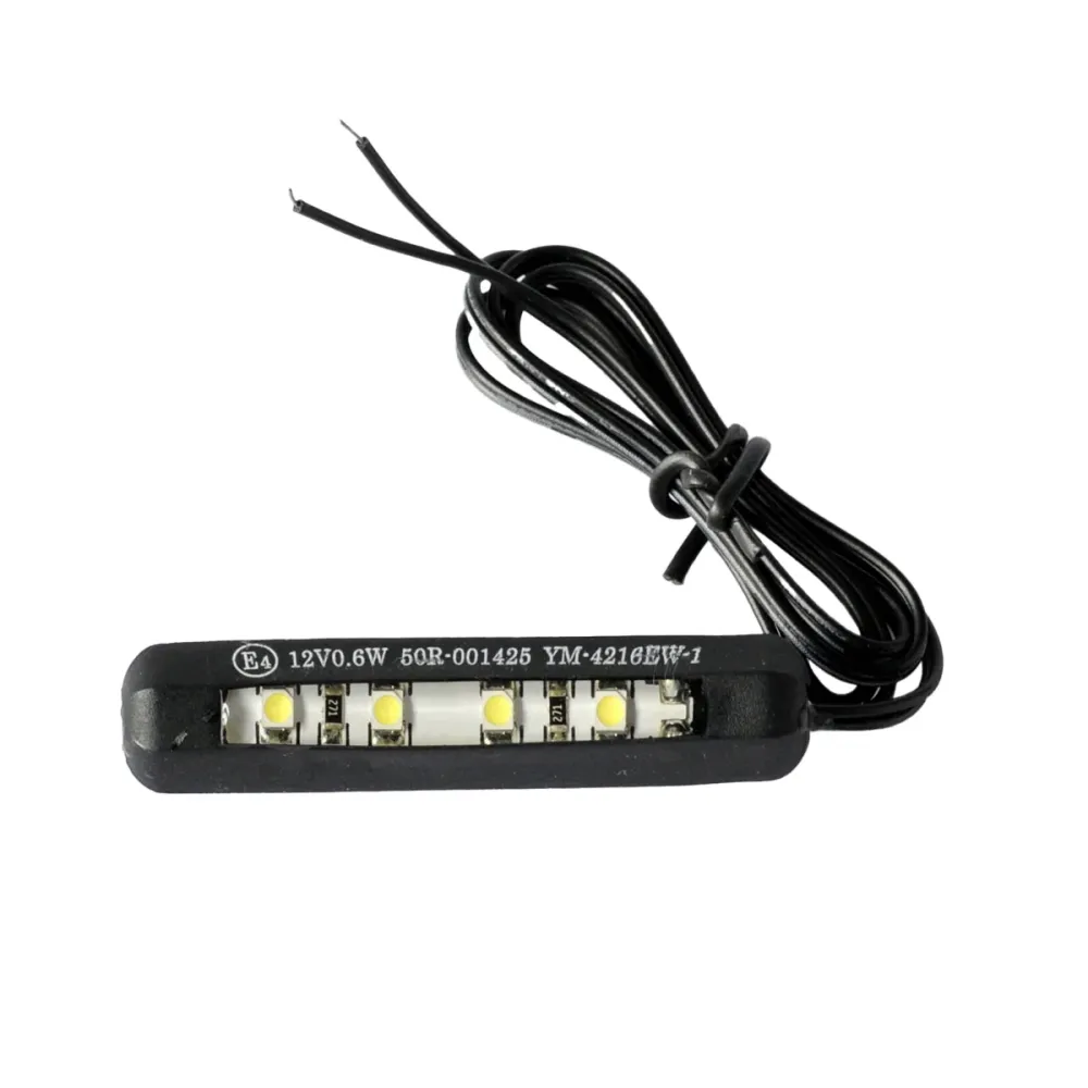 SMP Flexibele zelfklevende motorfietsnummerplaatverlichting