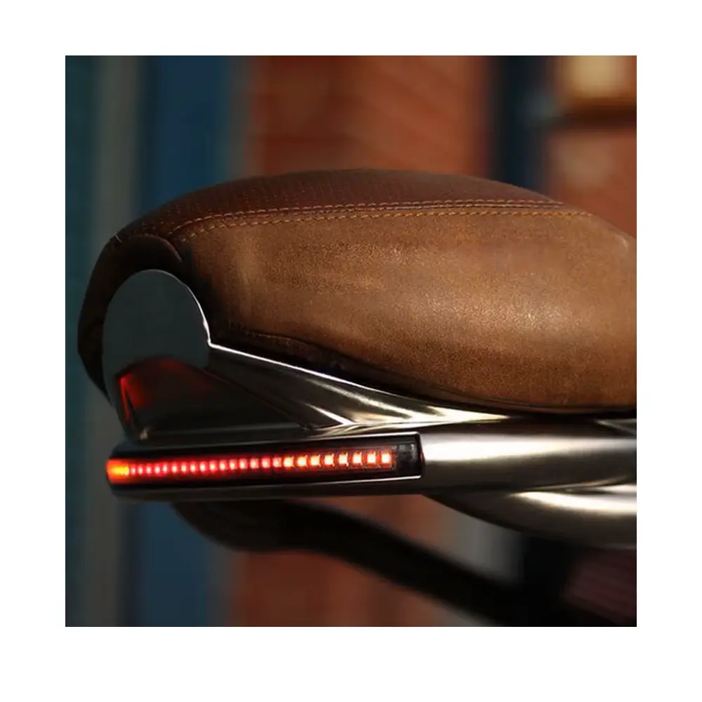 SMP 3 1 LED Motorfiets Achterlicht / Knipperlicht Flexibele Strip