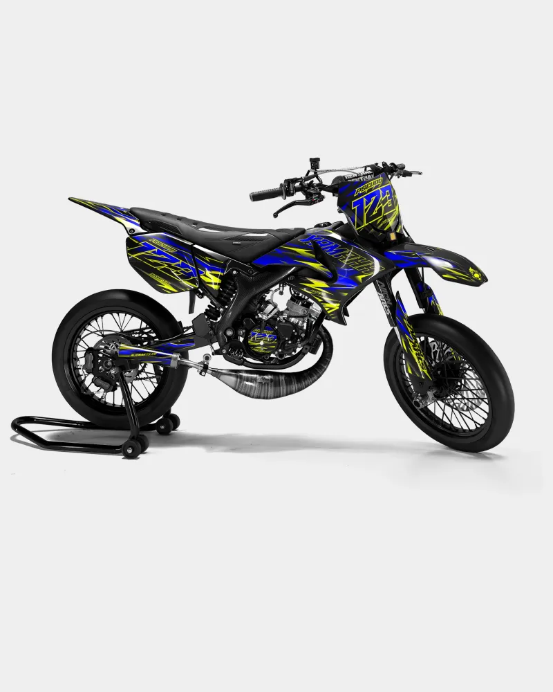 SORAE - Decoratieset YAMAHA DT 50cc - Donkerblauw