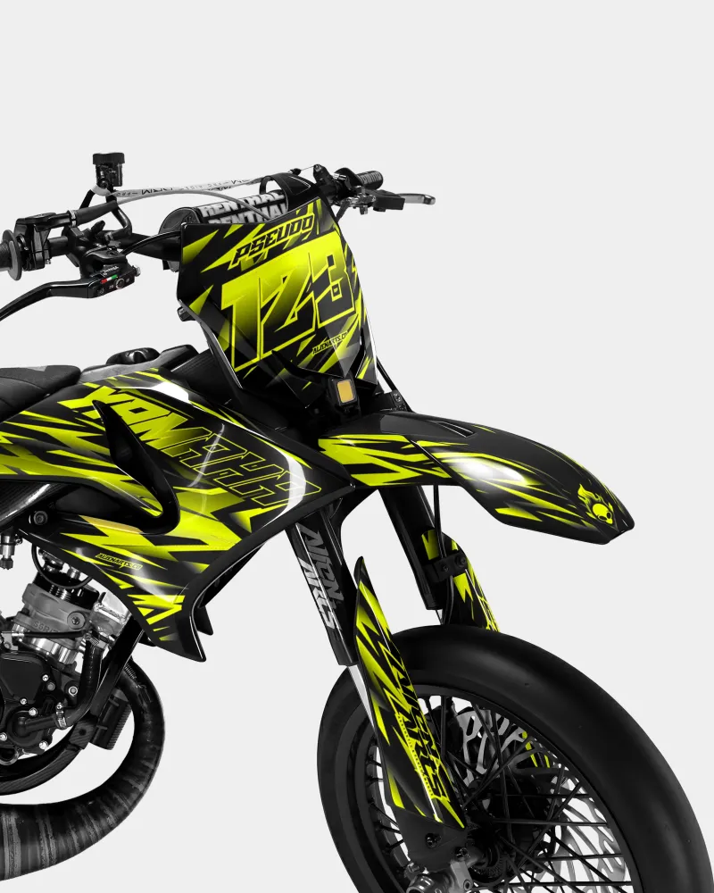 SORAE - Decoratieset YAMAHA DT 50cc - Geel