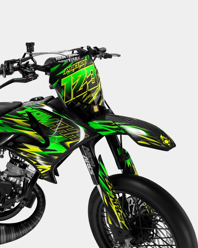 SORAE - Decoratieset YAMAHA DT 50cc - Groen