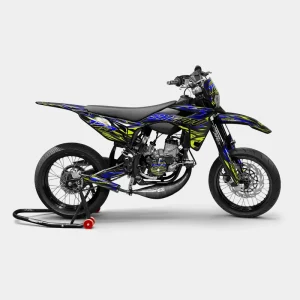 SORAE - SHERCO 50cc decoratieset - Donkerblauw