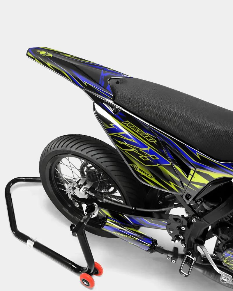 SORAE - SHERCO 50cc decoratieset - Donkerblauw