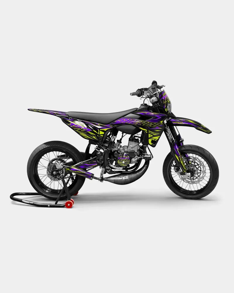 SORAE - SHERCO 50cc decoratieset - Paars