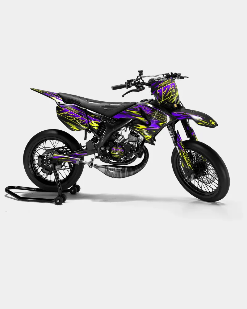 SORAE - YAMAHA DT 50cc decoratieset - Paars