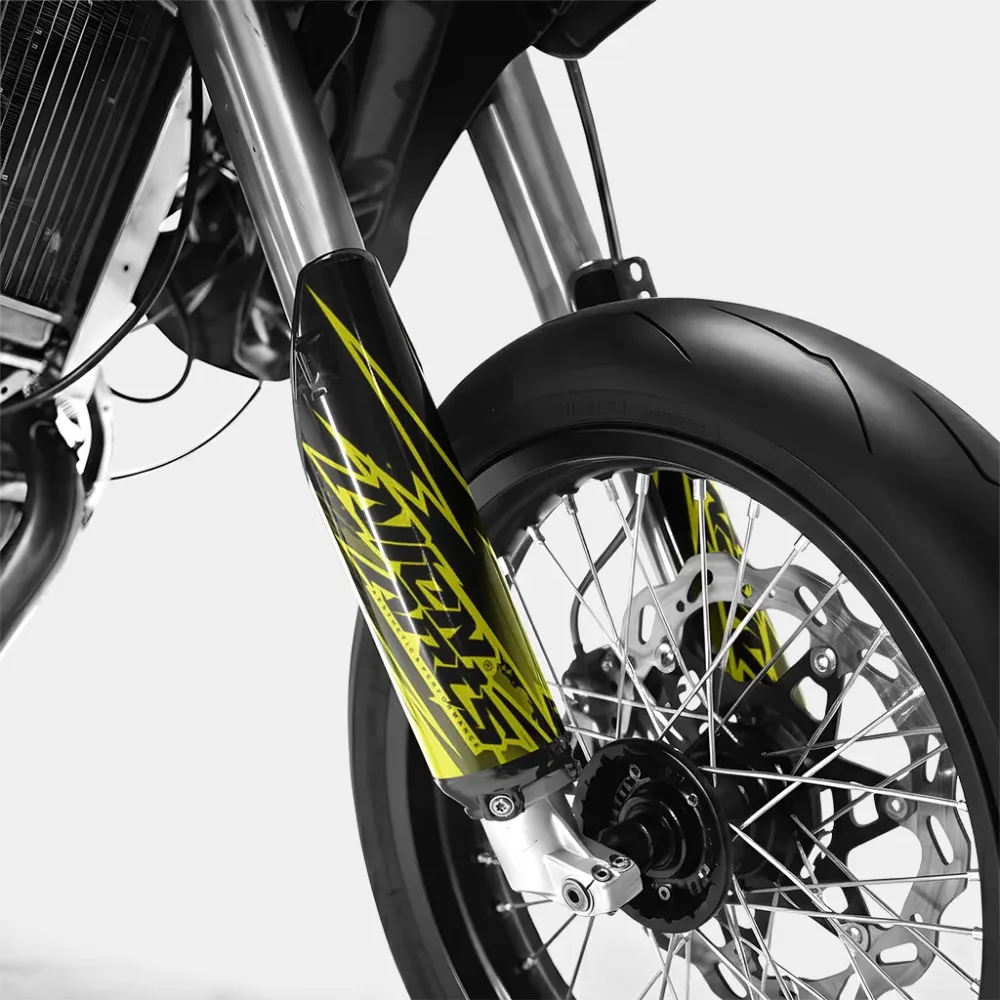 SPIEGEL - Decoratieset DERBI 50cc - Geel