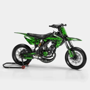 SPIEGEL - Decoratieset RIEJU 50cc - Groen
