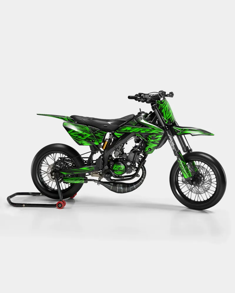 SPIEGEL - Decoratieset RIEJU 50cc - Groen
