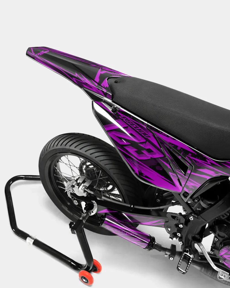 SPIEGEL - Decoratieset SHERCO 50cc - Roze
