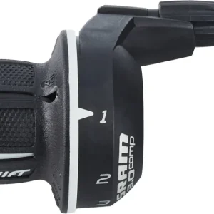 SRAM 3.0 Comp grip shifter 3-speed front/left zwart