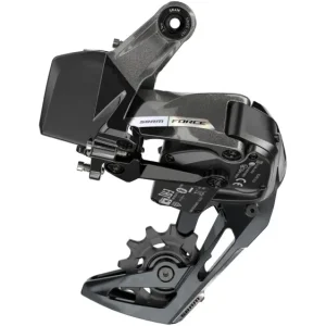SRAM Force AXS XPLR achterderailleur 12-speed zonder batterij zwart grijs/multicolor
