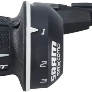 SRAM MRX Comp grip shifter 3-speed front black