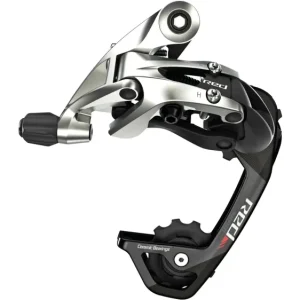 SRAM Red achterderailleur 11-speed middellange kooi zilver/zwart