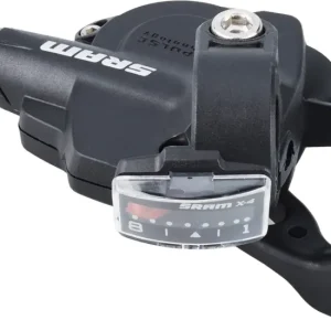 SRAM X4 Trigger achter/ rechts 8 speed zwart