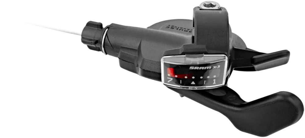SRAM Trigger X3 schakelpook 7-speed achter/rechts zwart