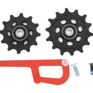 SRAM X01 binnenkooi/schakelrolletjes voor 12-speed derailleur rood