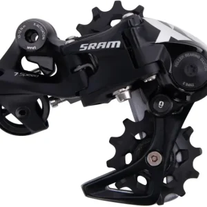 SRAM X01 DH Derailleur 7-speed korte kooi zwart