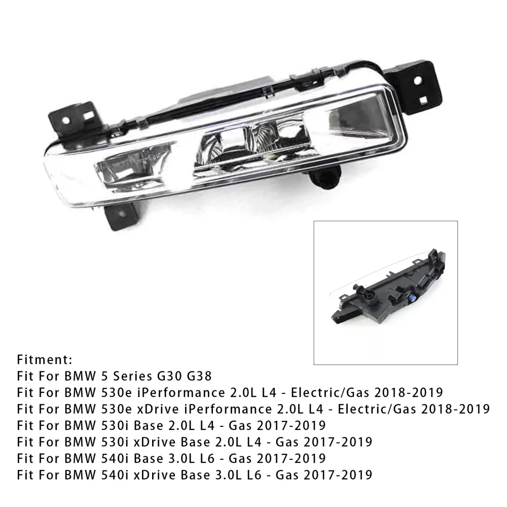 1 stks LED Rechtsvoor Mistlamp Voor BMW 5 Serie G30 G38 17-19 63177349132