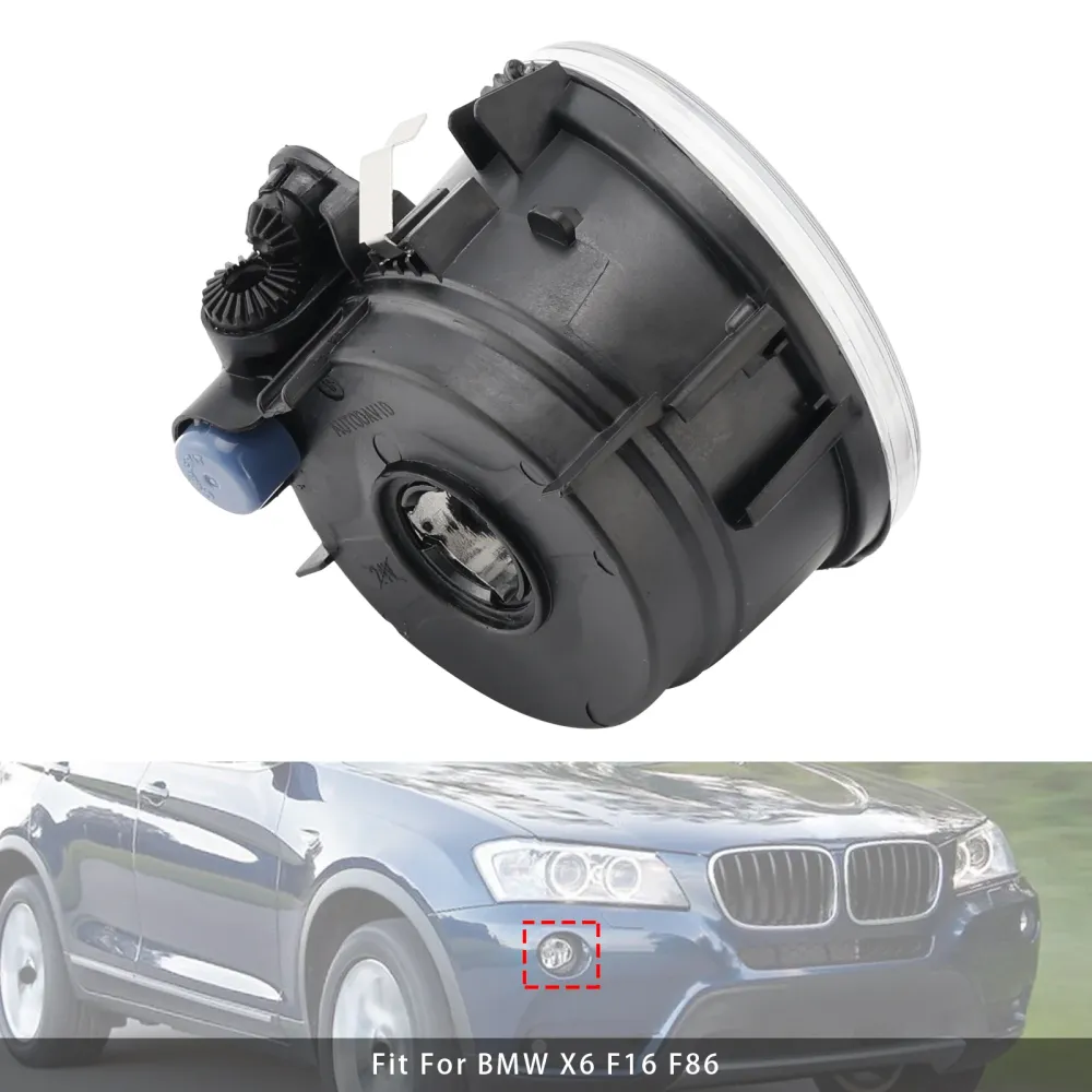 1 stks Rechtsvoor Mistlamp Lampen Zonder Lampen Voor BMW X3 X4 X5 X6 63177238788